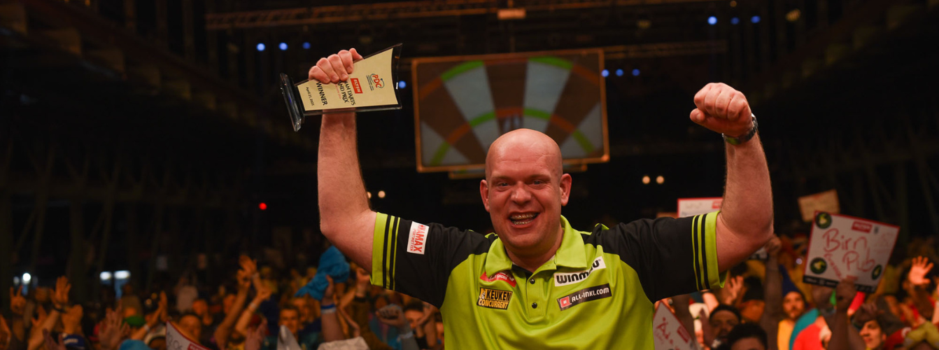 VAN GERWEN LANDS NINE-DARTER ON HIS WAY TO GERMAN DARTS GRAND PRIX GLORY