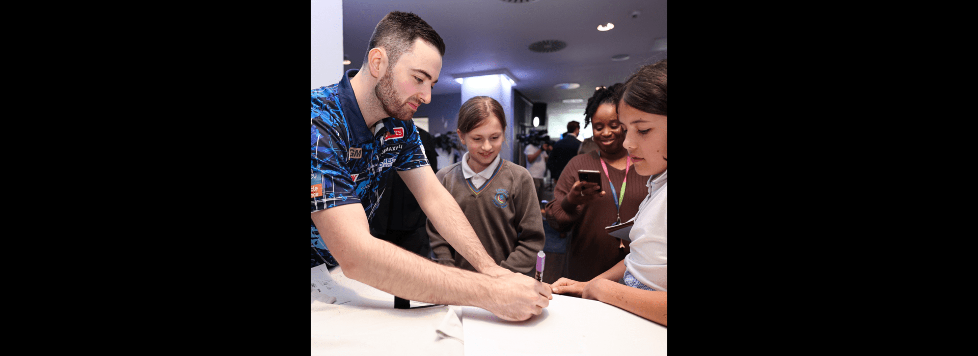 Bullseye Maths & Luke Humphries hit the target to support National Numeracy Day