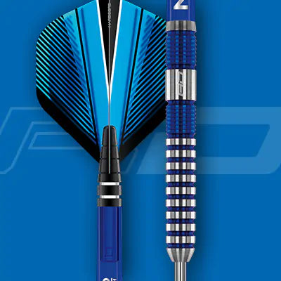 Red Dragon Rebel 25g - 90% Tungsten Steel Darts With Flights, Shafts