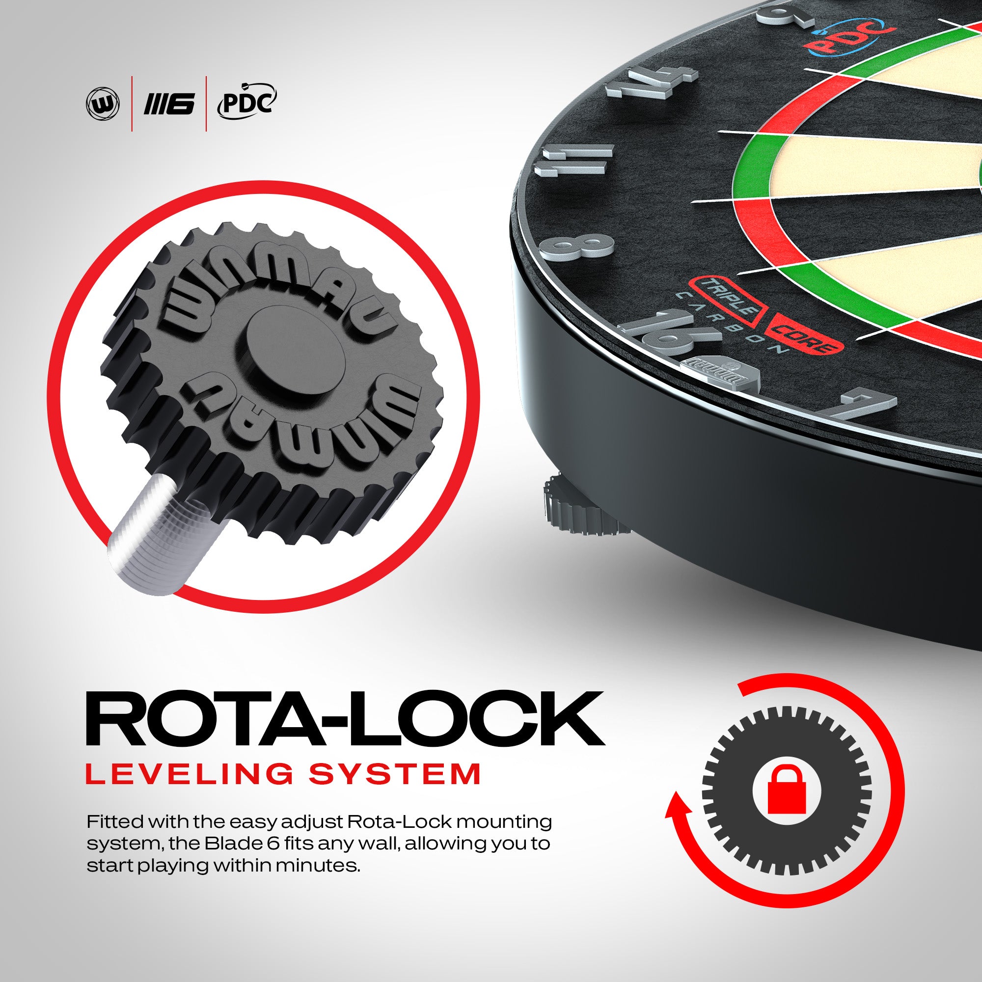 Winmau Blade 6 Triple Core Dartboard