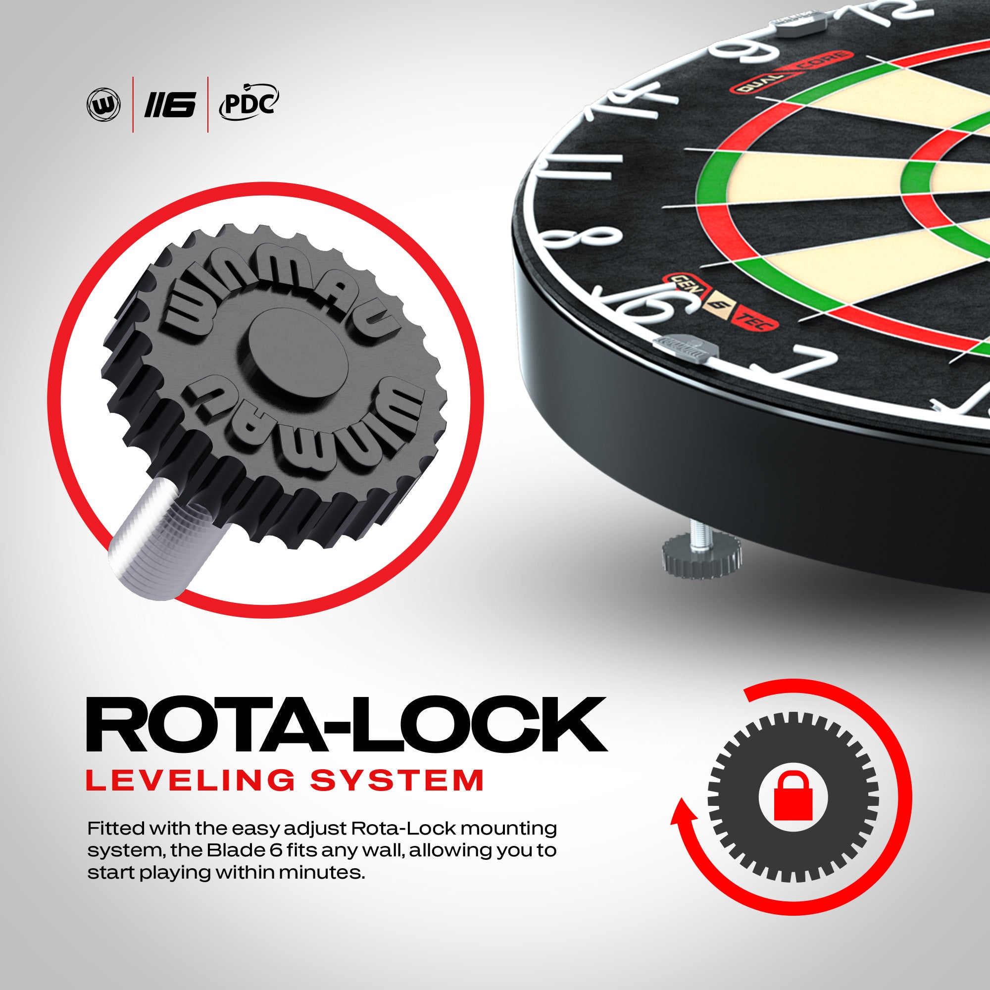 Winmau Blade 6 Dual Core Dartboard