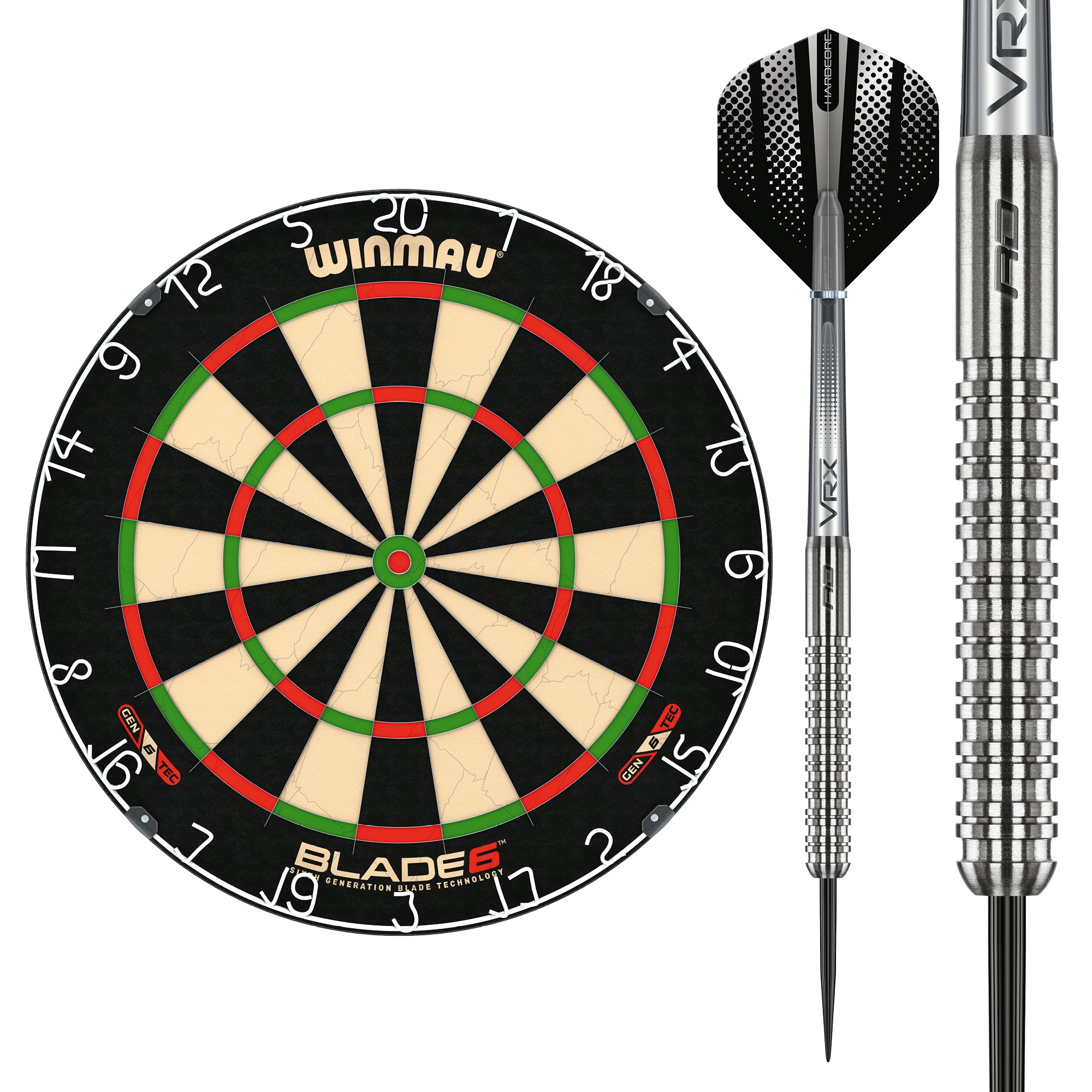 Winmau Blade 6 & Red Dragon Rebel