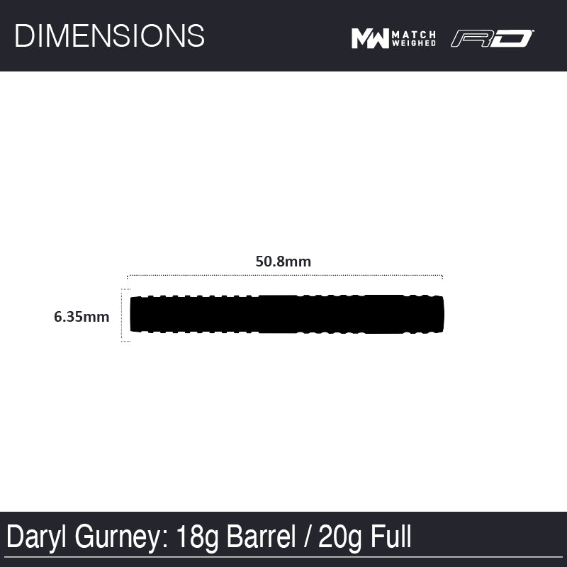 Winmau Daryl Gurney 85% Pro-Series Softip