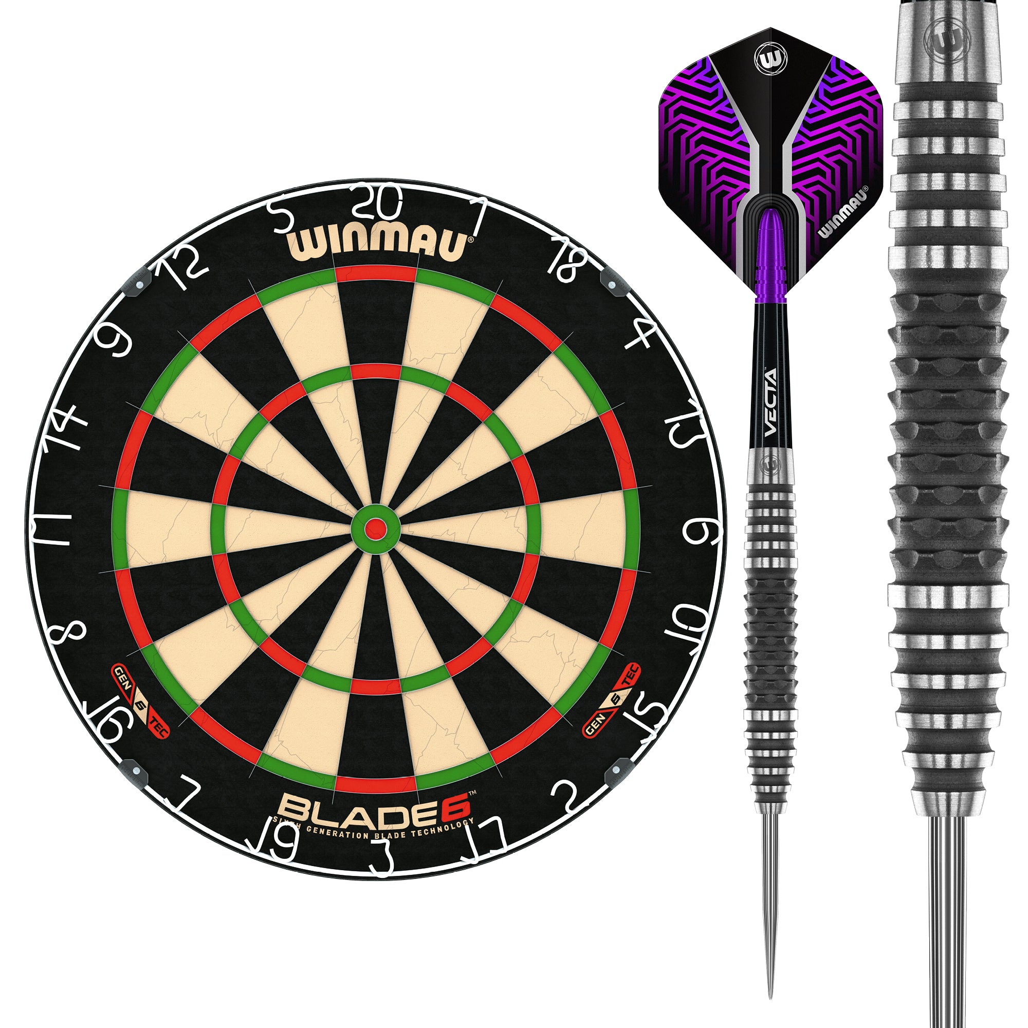 Winmau Blade 6 & Winmau Kairos - 21g Darts