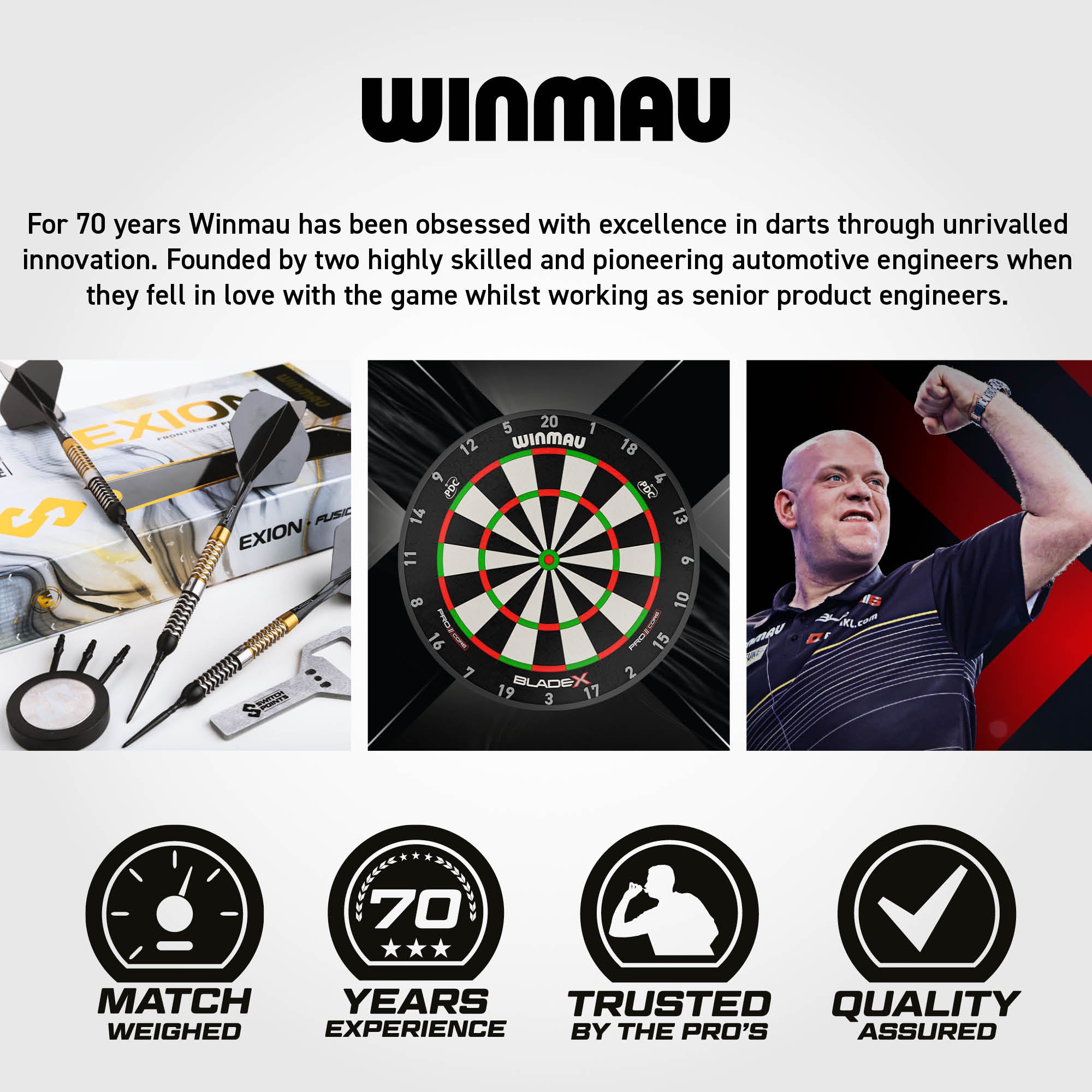 Winmau Exion 90% Switch Point Darts | Torpedo