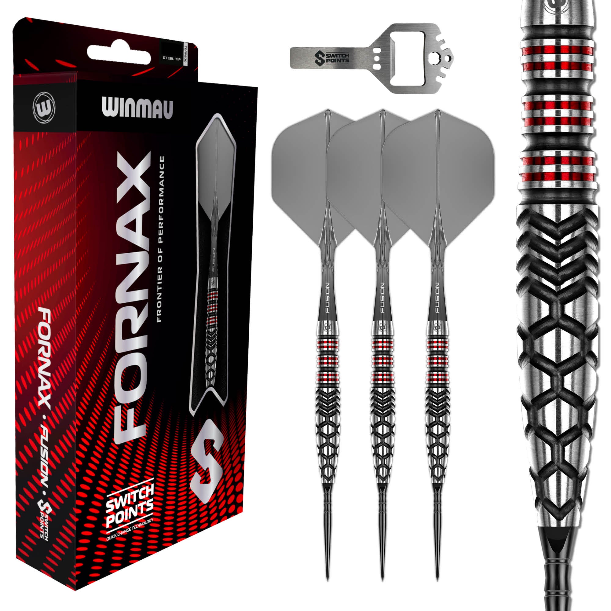 Winmau Fornax 90% Switch Point Darts | Torpedo