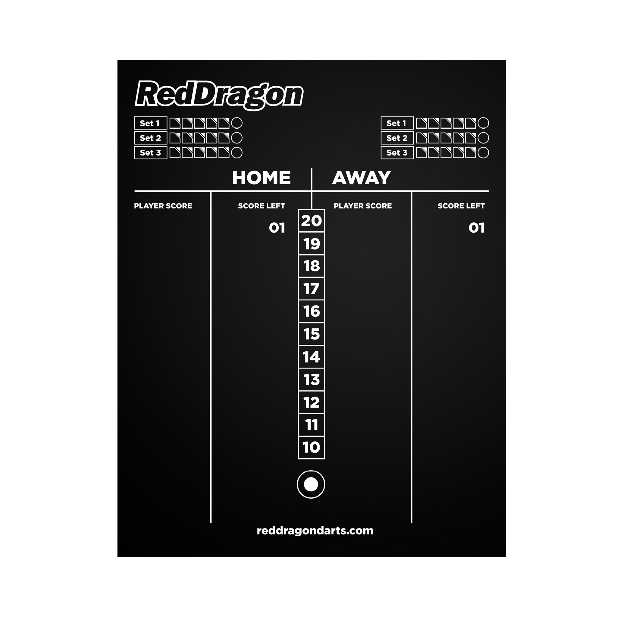 Dry Wipe Score Board