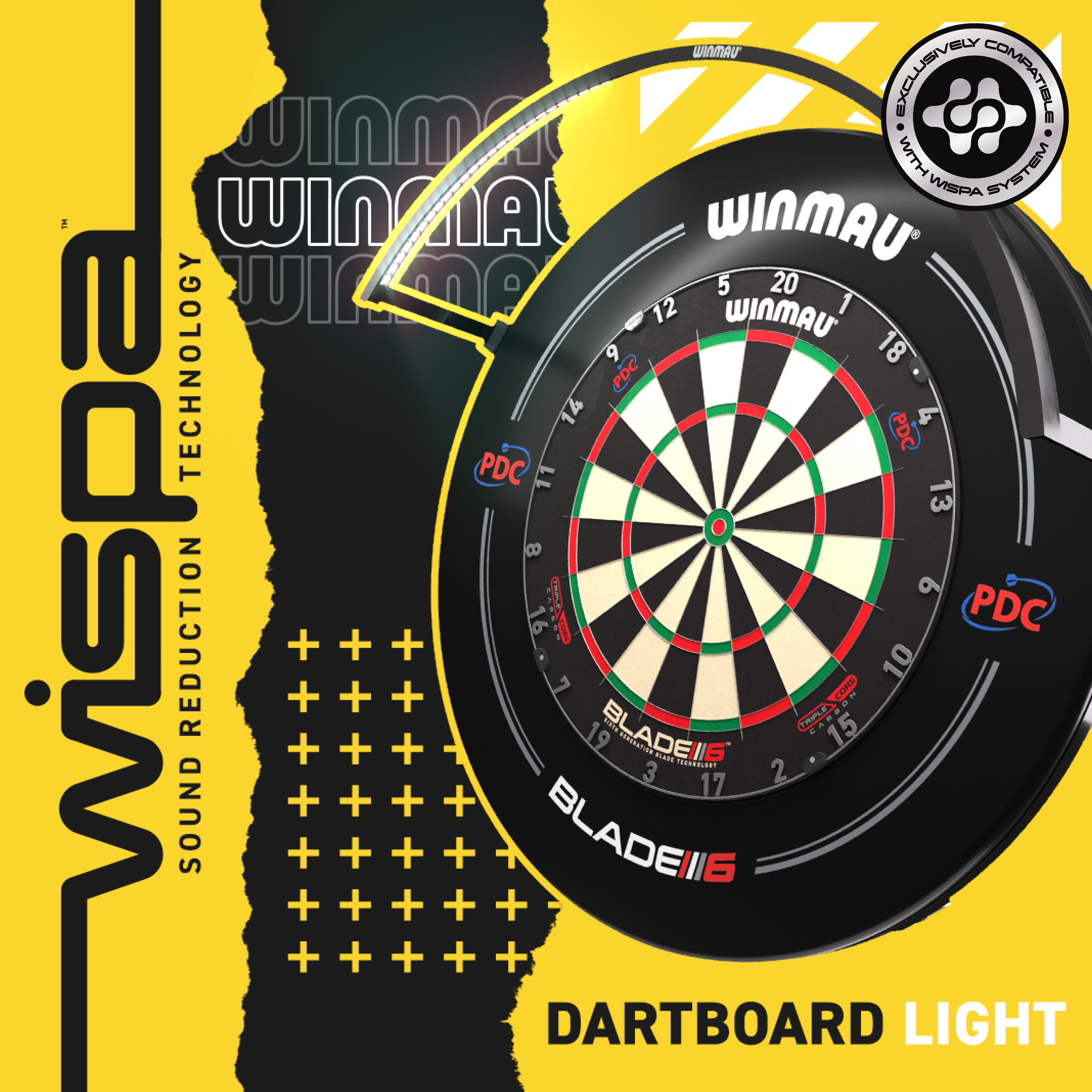 Winmau Wispa Dartboard Light
