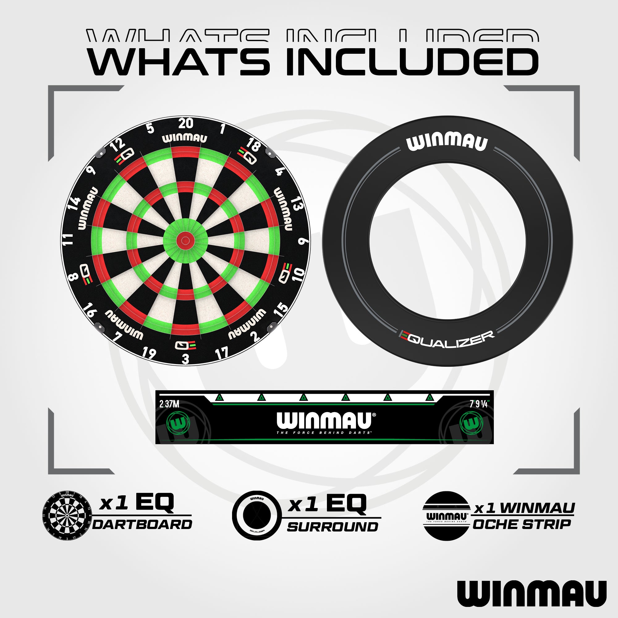 Equalizer Dartboard Surround Set