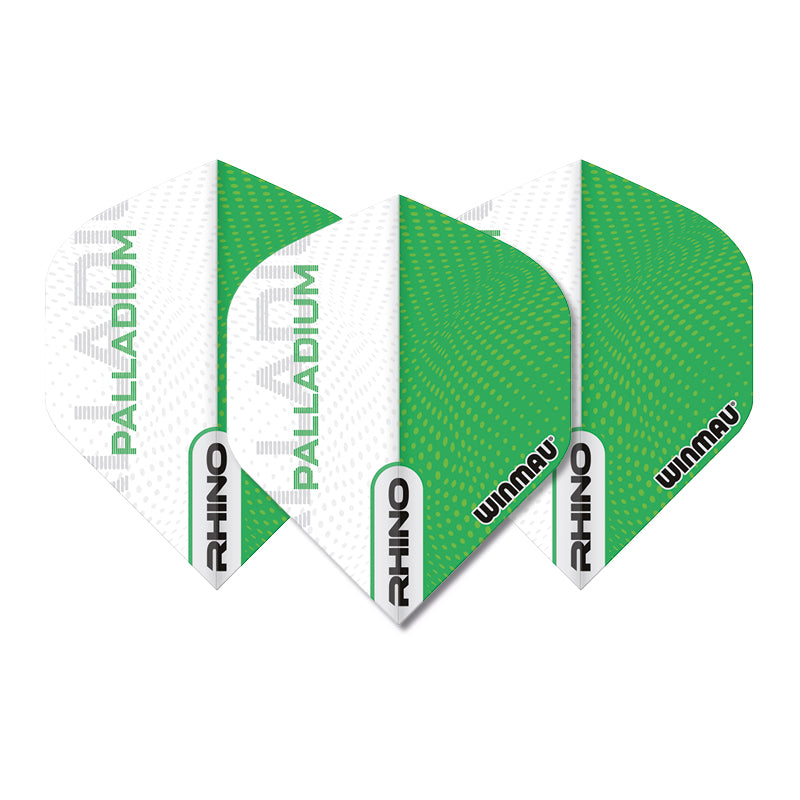 Green & White Rhino Standard