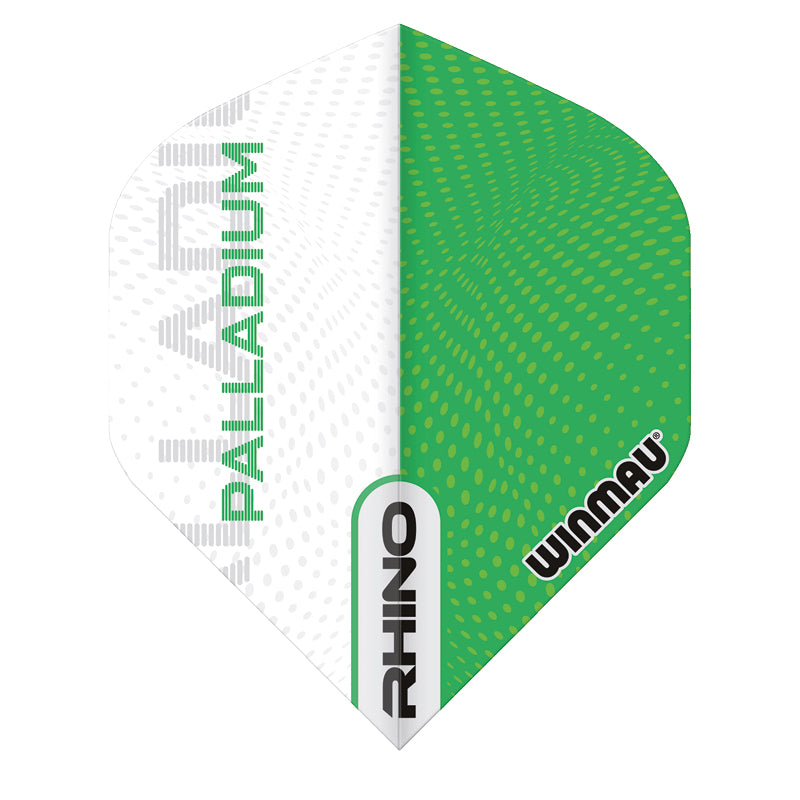 Green & White Rhino Standard