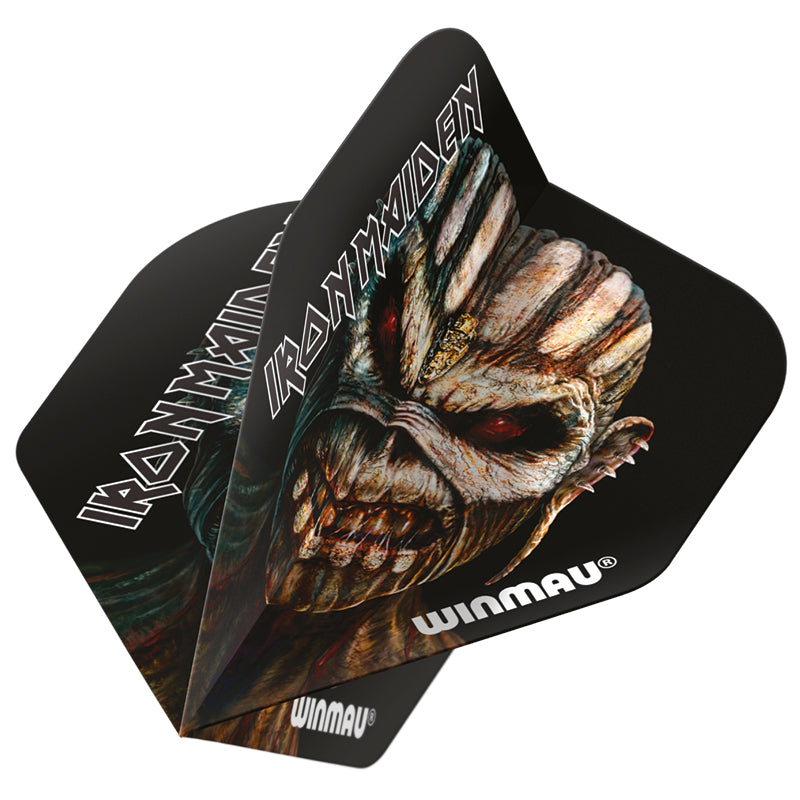 Winmau Rock Legends Iron Maiden Book of Souls Dart Flights Red Dragon