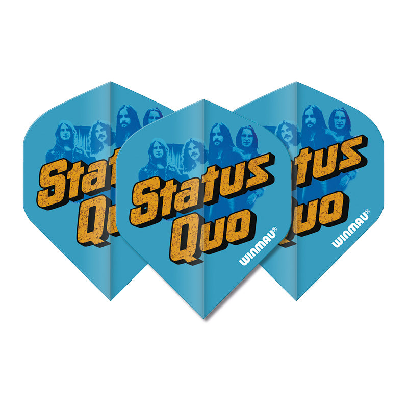 Status Quo Blue Logo Standard