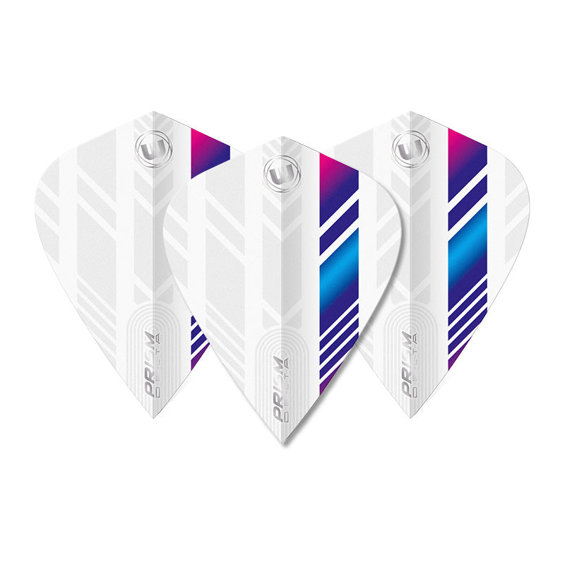 White, Blue & Purple Kite Prism Delta Standard