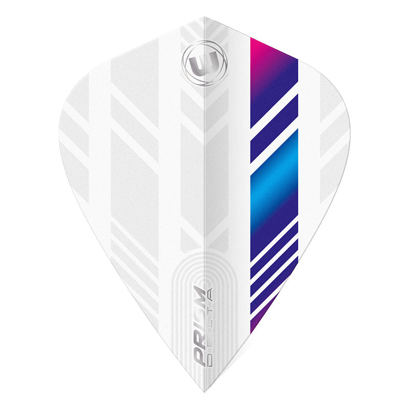 White, Blue & Purple Kite Prism Delta Standard