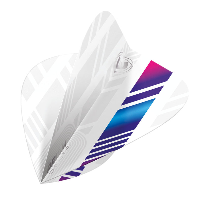 White, Blue & Purple Kite Prism Delta Standard