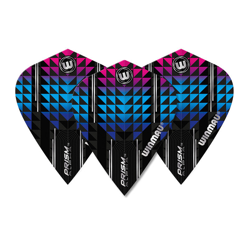 Black, Blue & Purple  Prism Alpha Kite