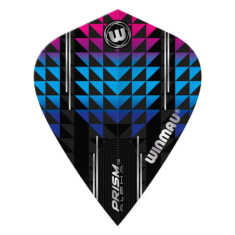 Black, Blue & Purple  Prism Alpha Kite