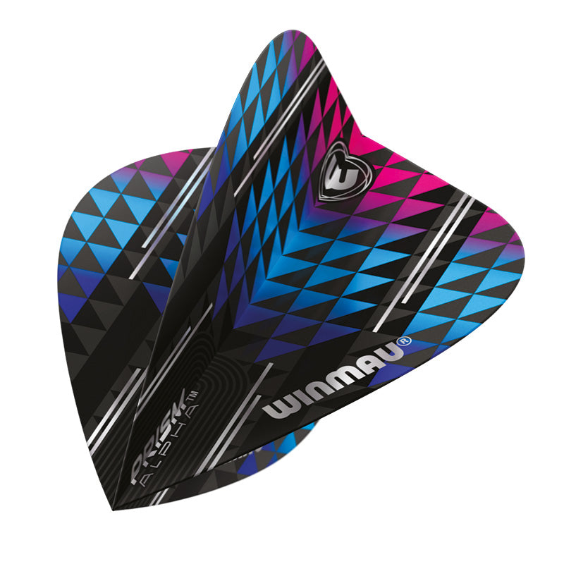 Black, Blue & Purple  Prism Alpha Kite