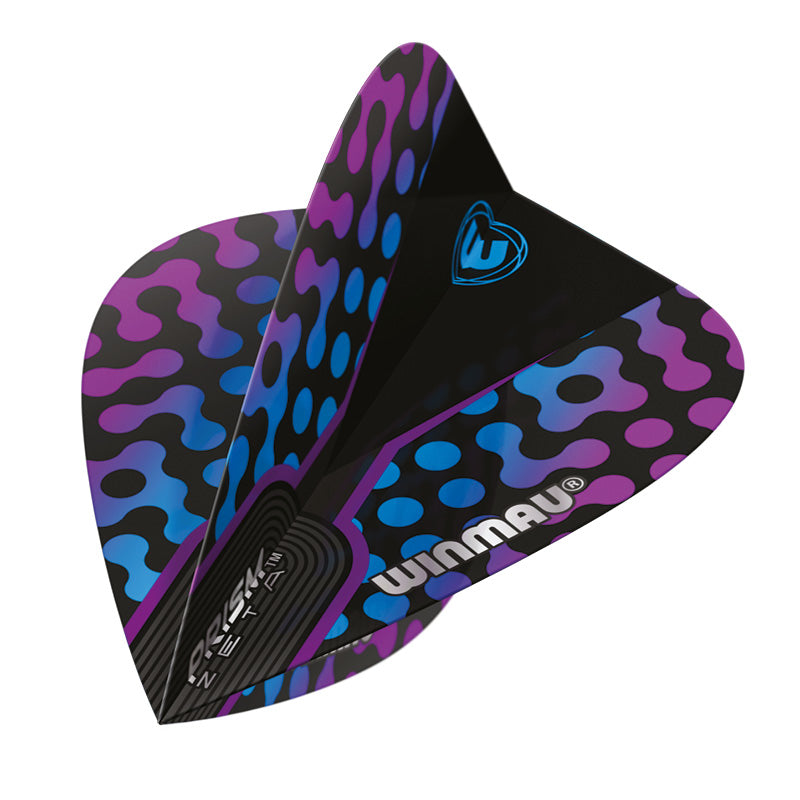 Blue, Black & Purple Prism Zeta Kite