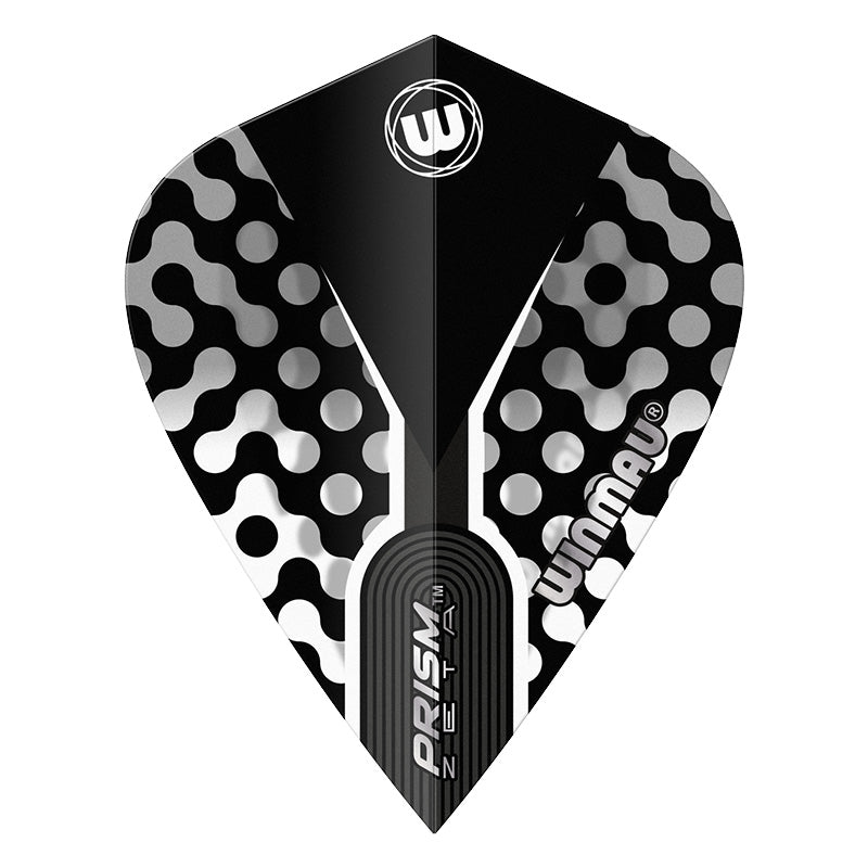 Black, White & Grey Prism Zeta Kite