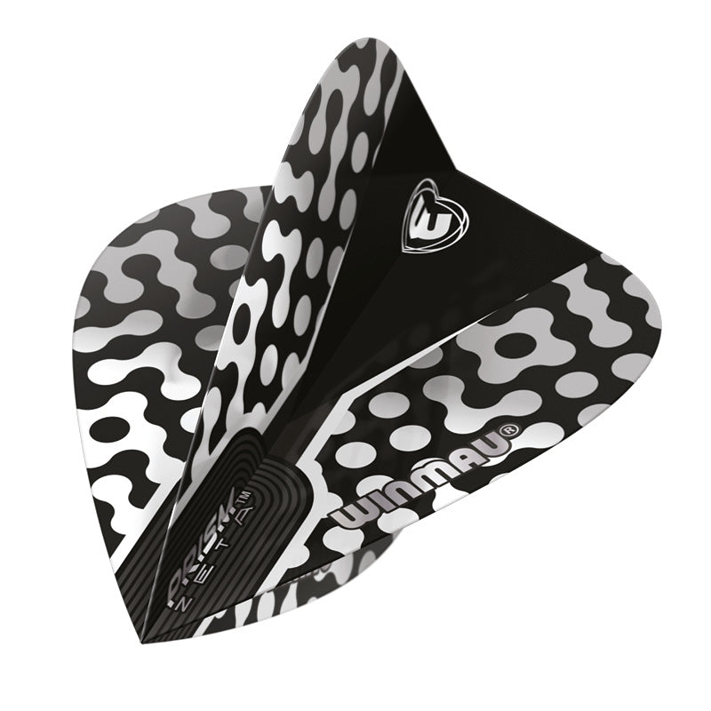 Black, White & Grey Prism Zeta Kite