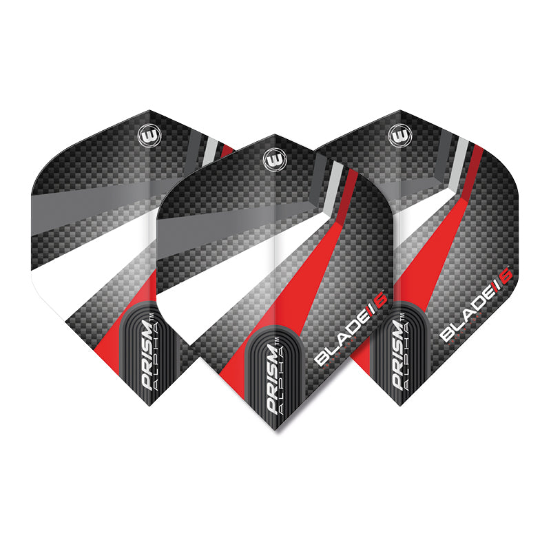 Black, White & Red Prism Alpha Standard