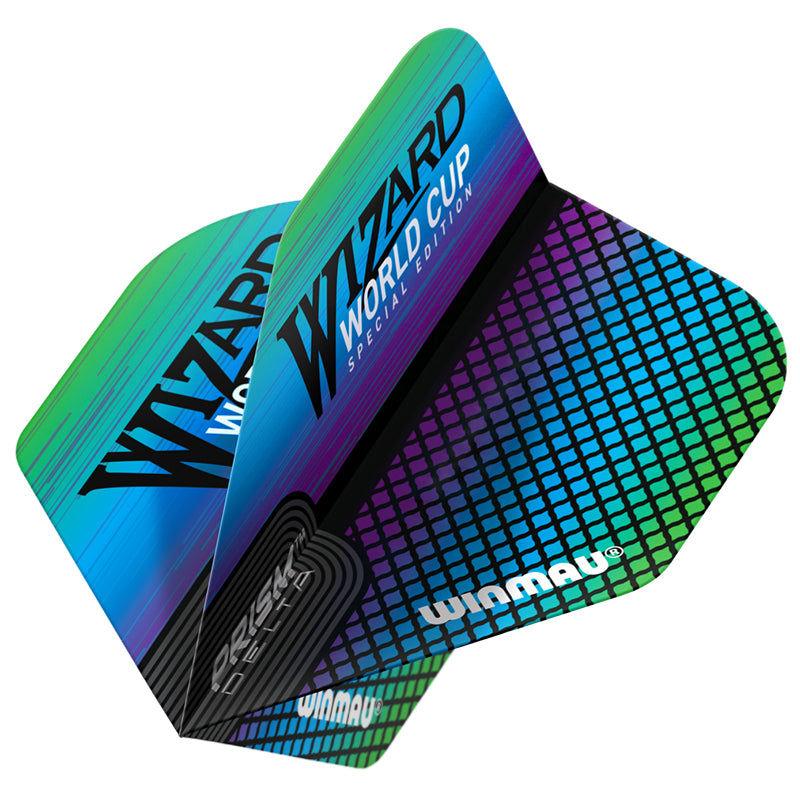 Winmau Prism Delta Wizard Rainbow Dart Flights Red Dragon Darts