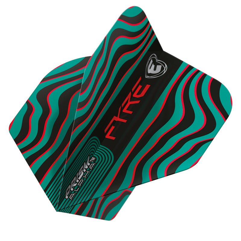 Black, Turquoise & Red Prism Alpha Standard