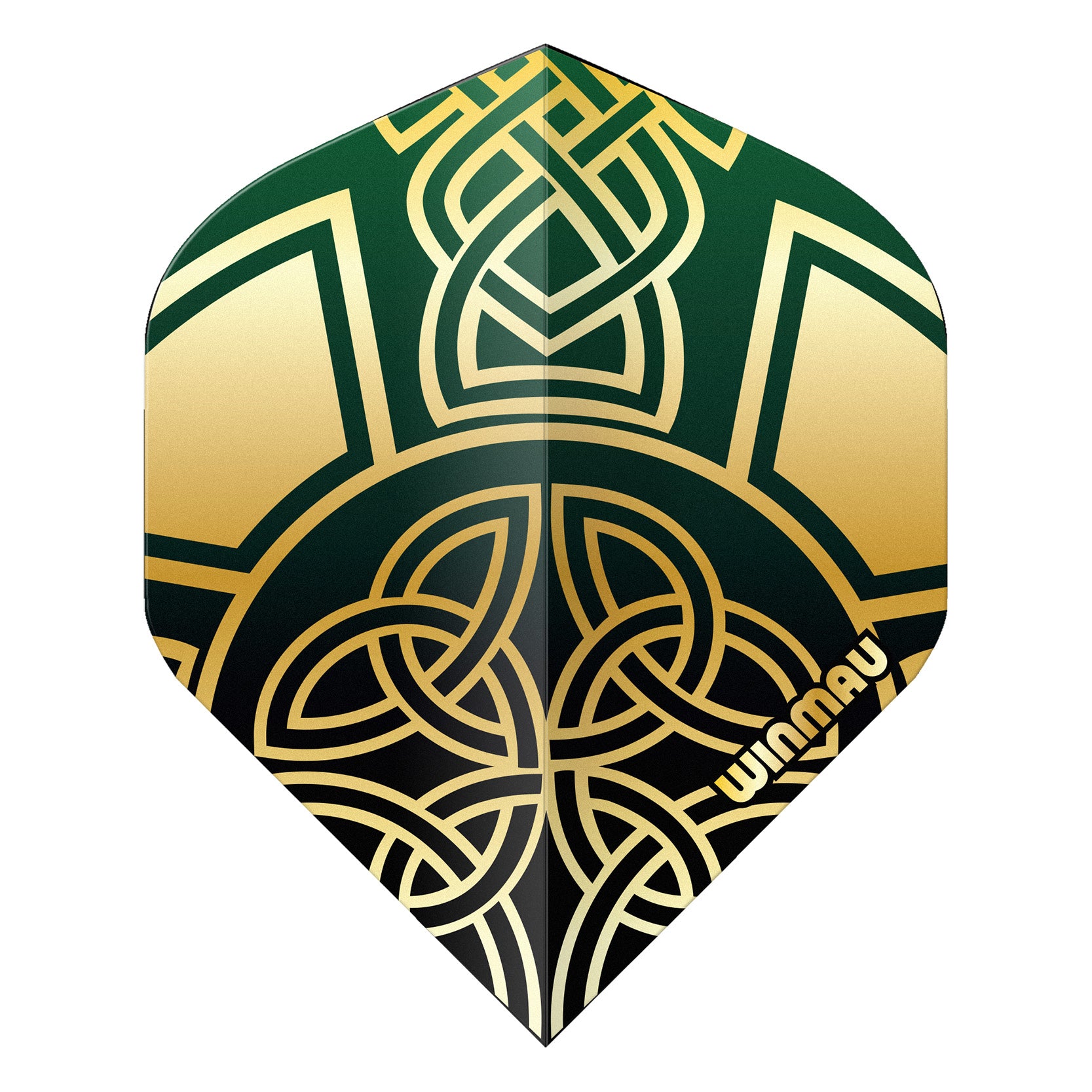 Winmau Brendan Dolan Prism Delta Premium Black & Gold Dart Flights