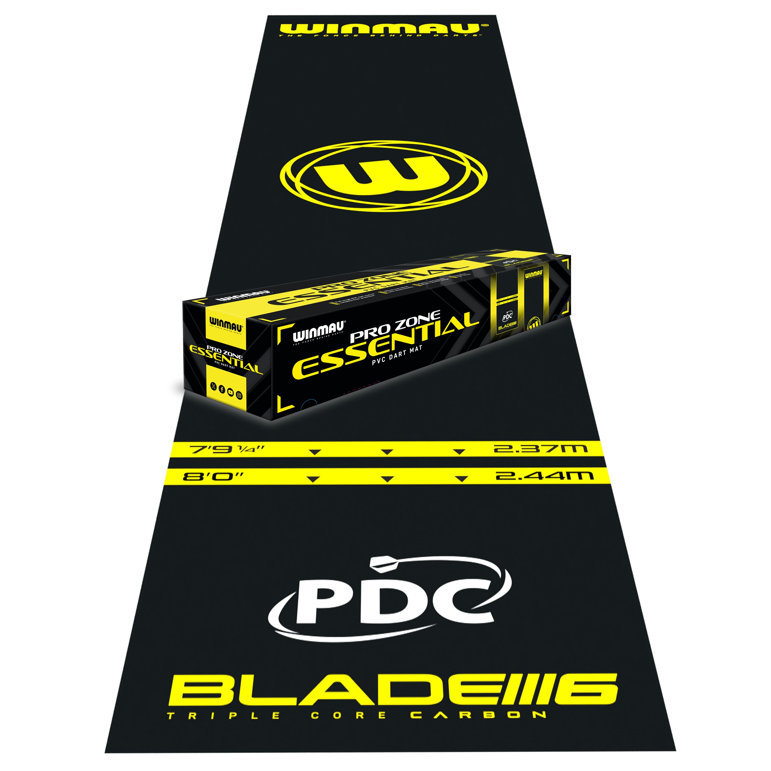 Pro Zone Essential PVC Dart Mat