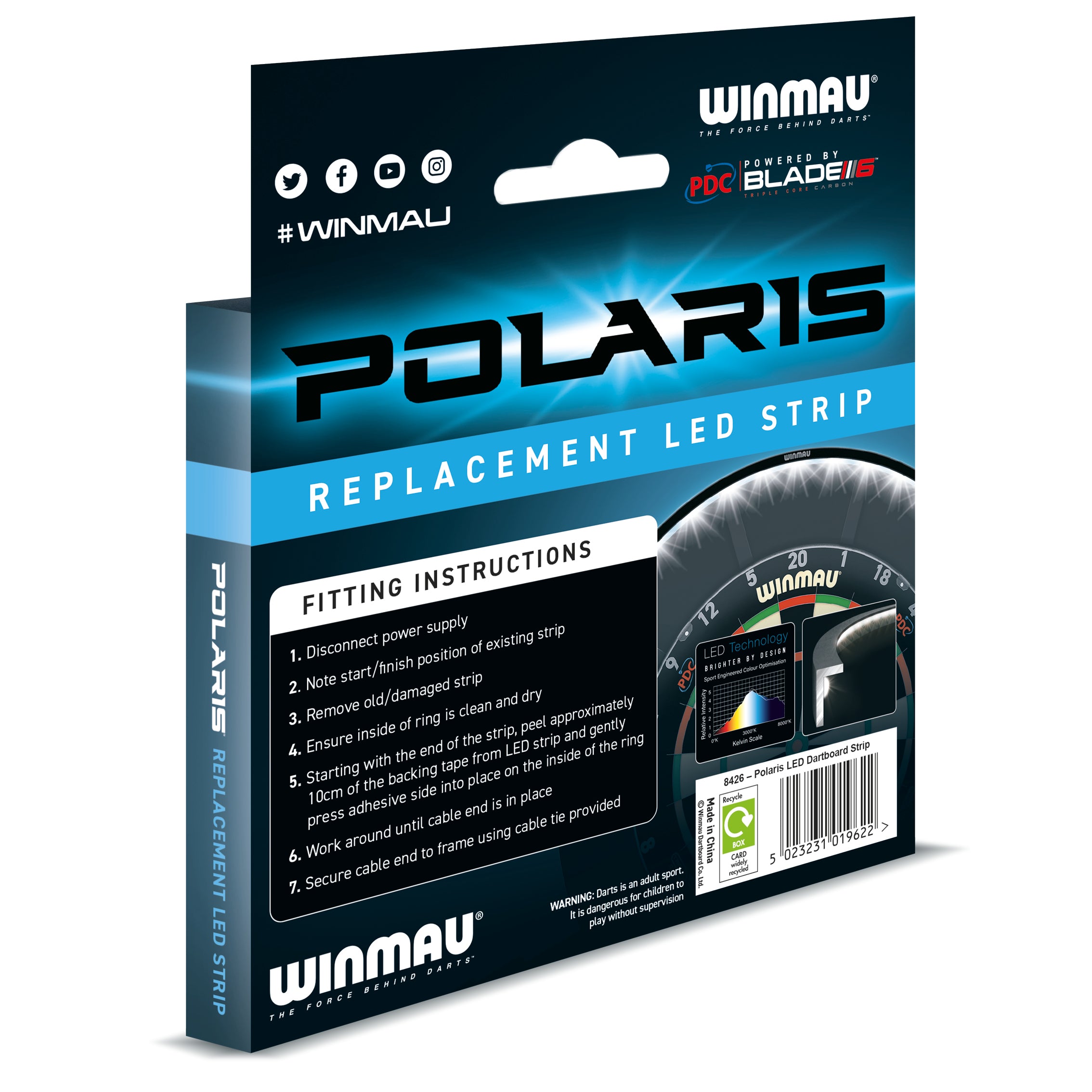 Winmau Polaris Light Strip