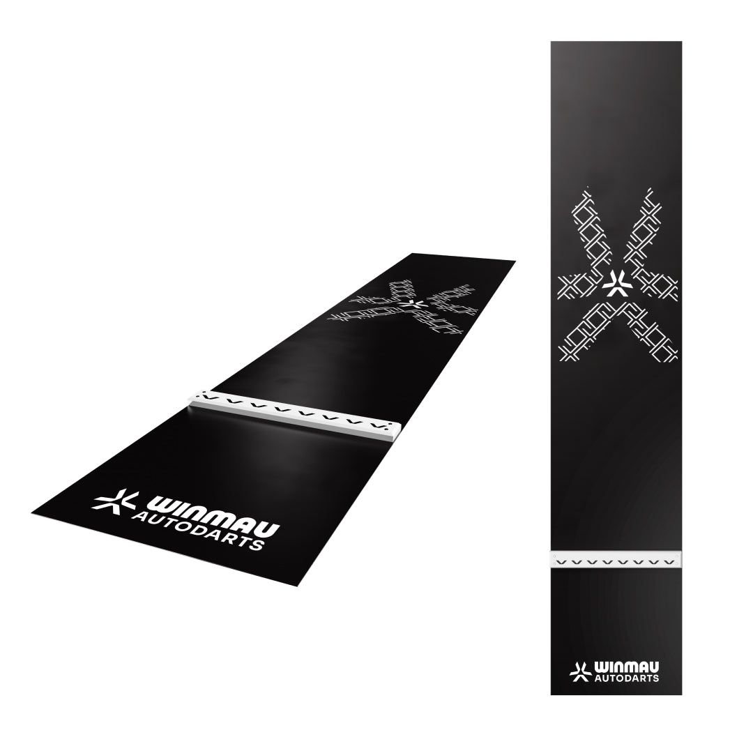 Autodarts PVC Dart Mat with Integrated Oche
