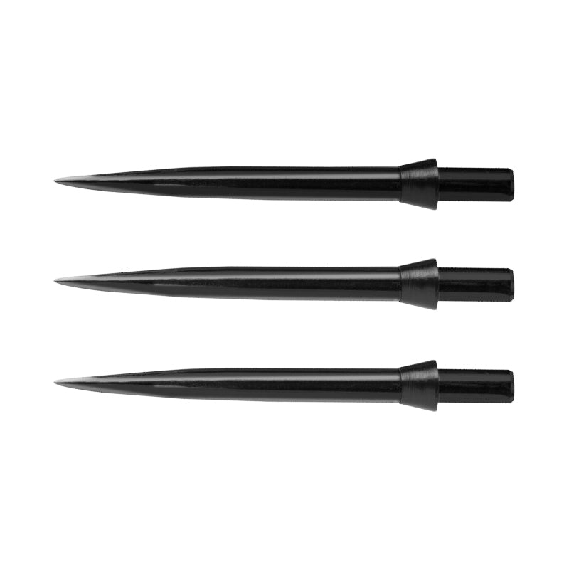 Red Dragon Specialist Dart Points - Black Standard 32mm with Black Trident