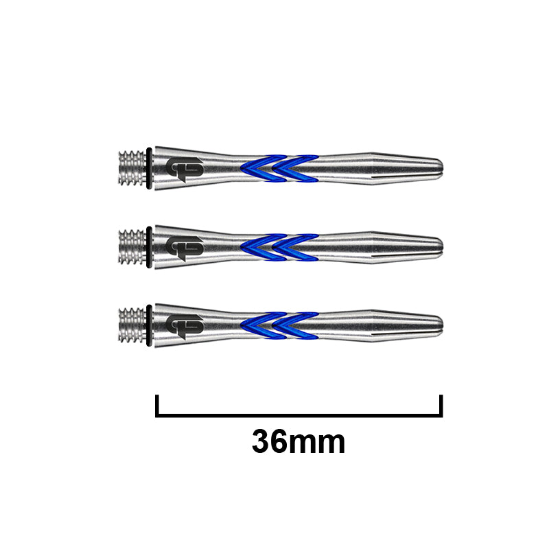 Gerwyn Price Iceman V-Groove Aluminium Shafts