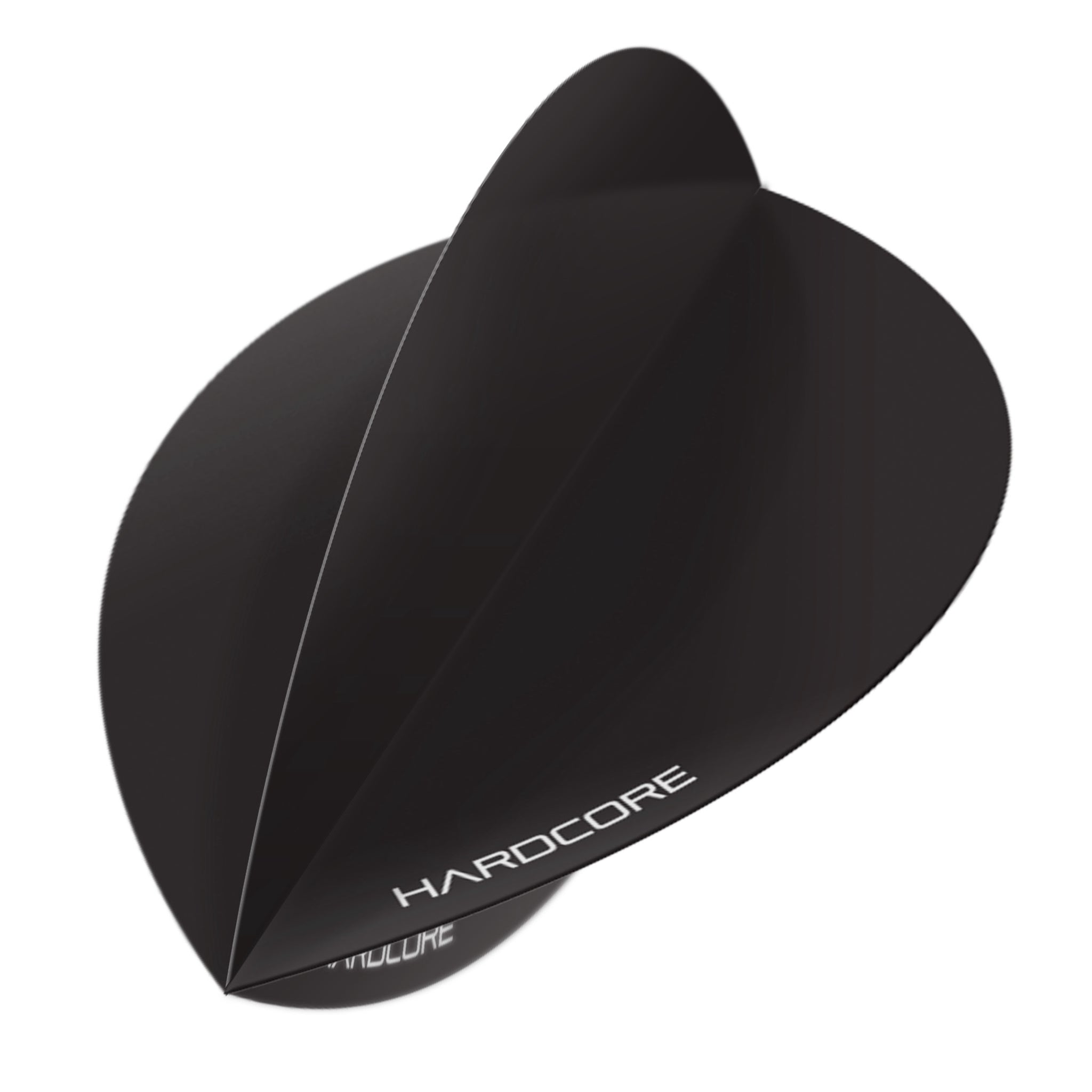 Hardcore Black Oversized Pear Dart Flights Red Dragon Darts