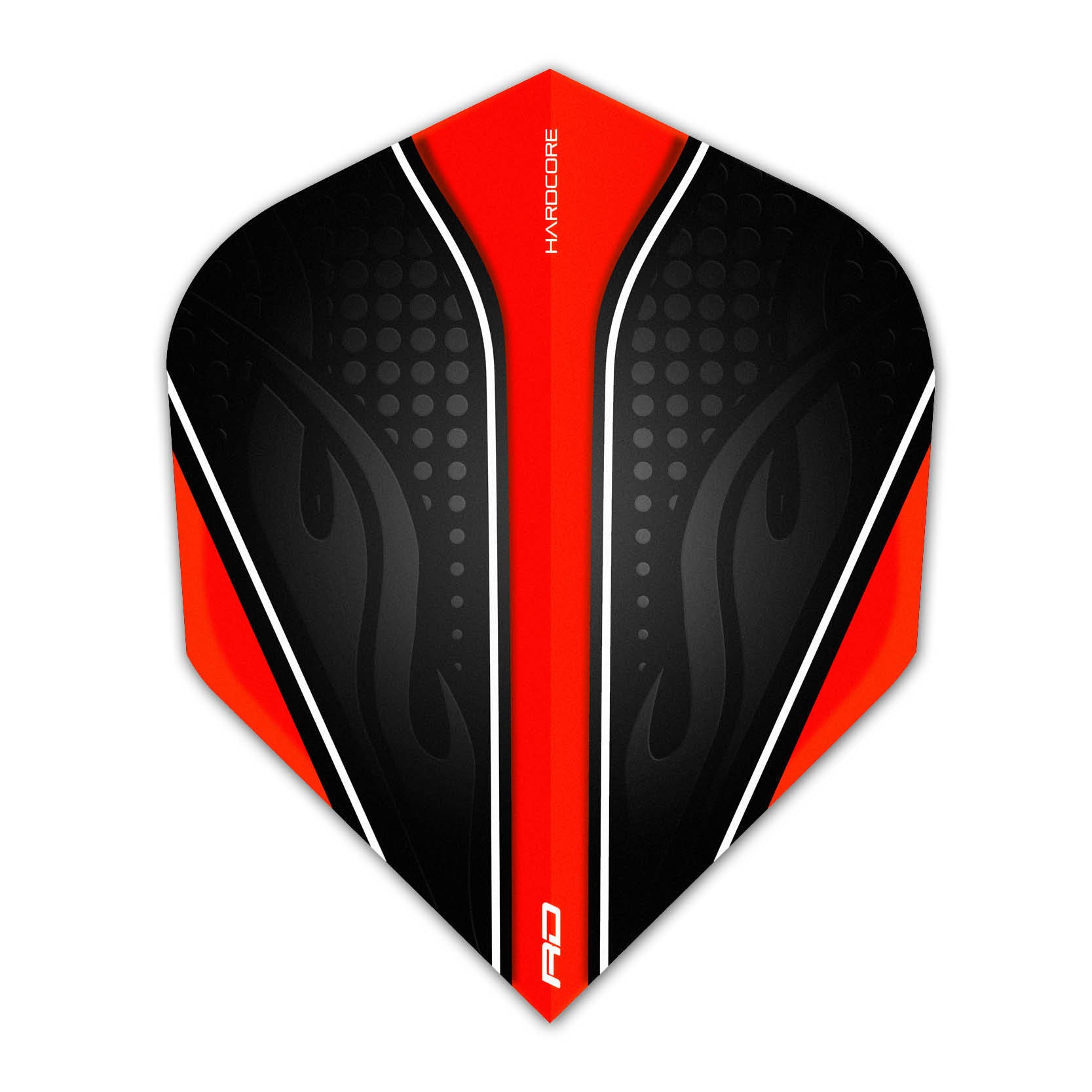 Hardcore Radical Red Dart Flights