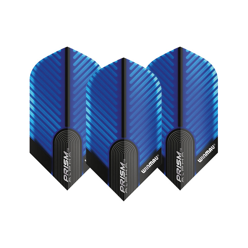 Winmau Prism Alpha Slim Black & Blue