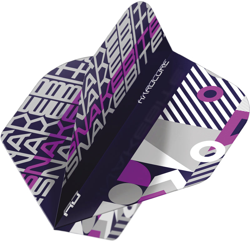 F6656_Hardcore Snakebite Black and Purple - Image 1