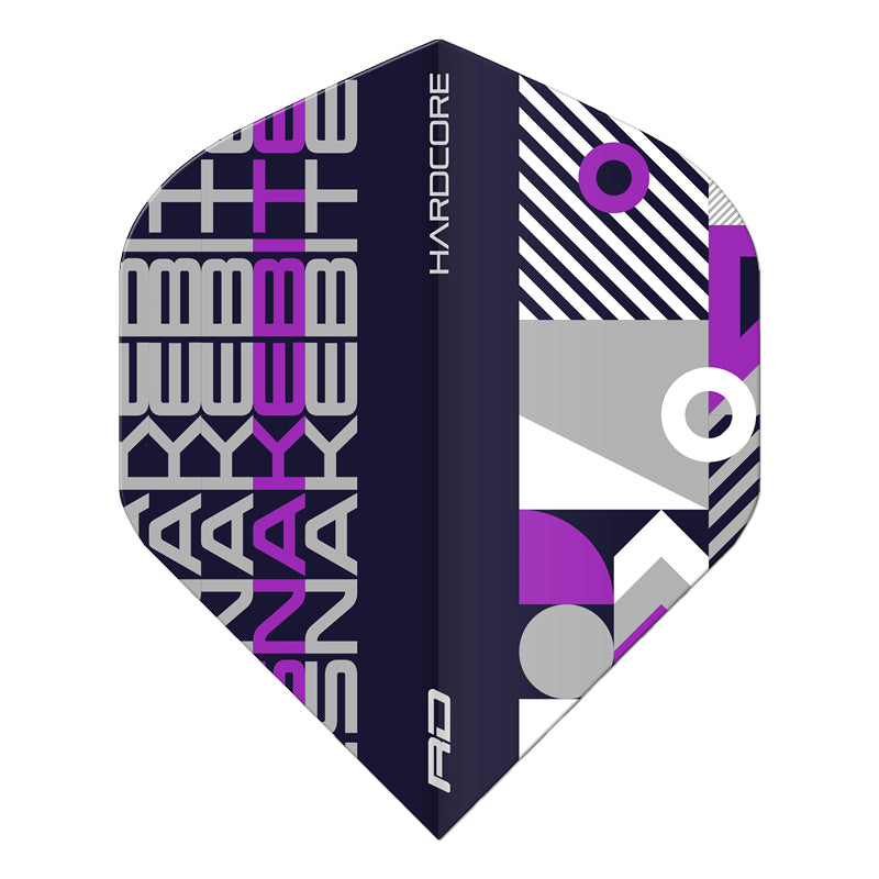 F6656_Hardcore Snakebite Black and Purple - Image 2