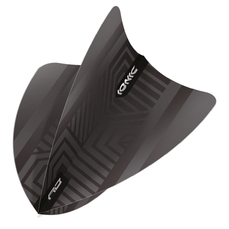 F6795_Freestyle RED DRAGON BLACK STD Dart Flight - Image 1