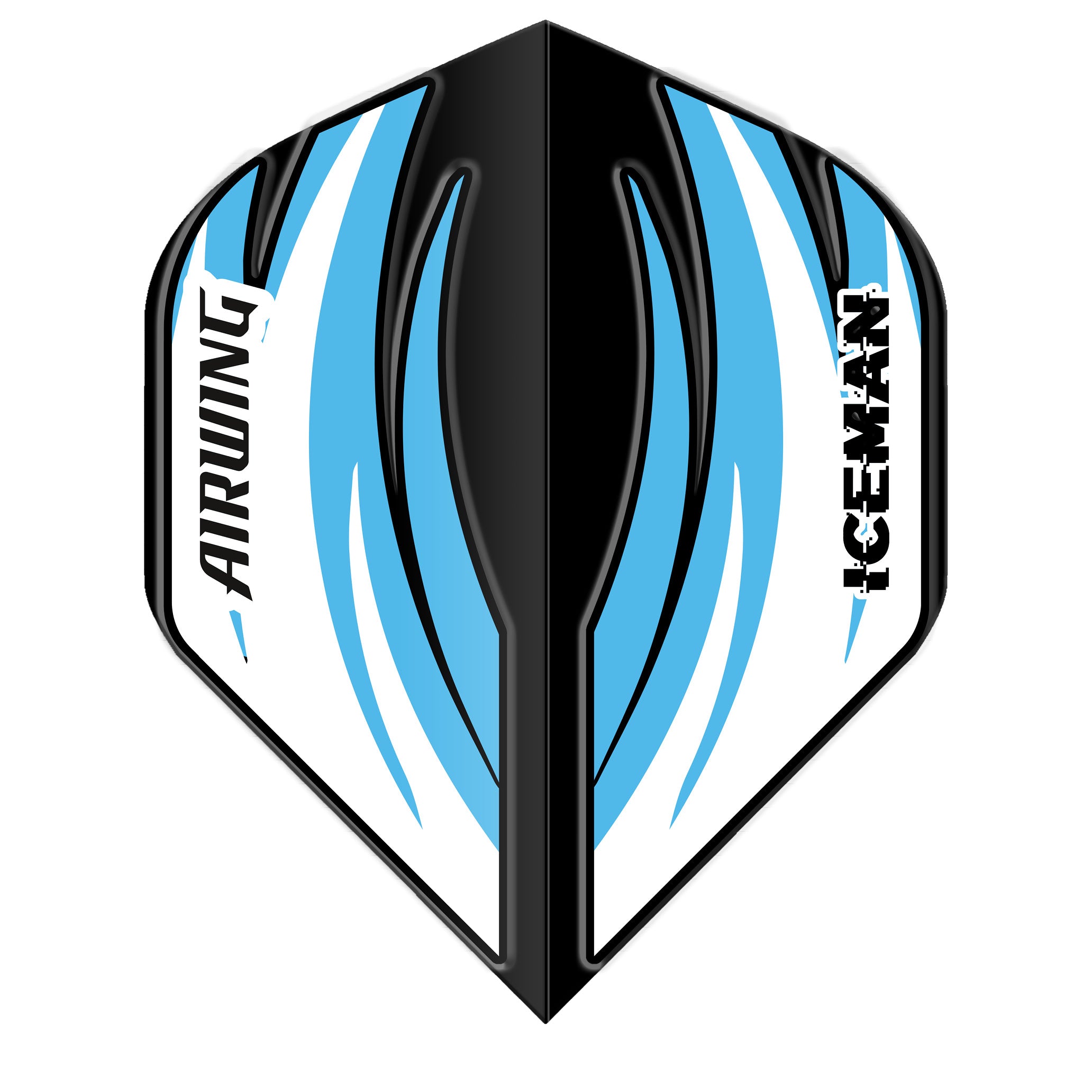 Airwing Gerwyn Price Moulded Black & Blue Standard