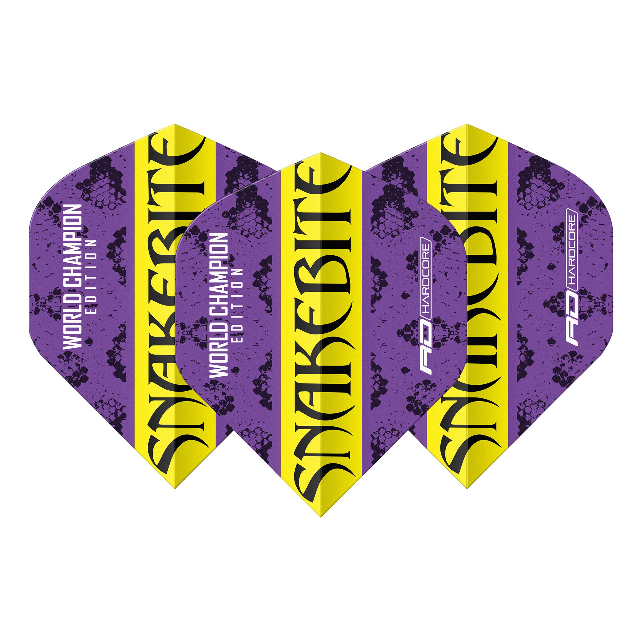 Peter Wright Purple & Yellow Yin Yang Standard