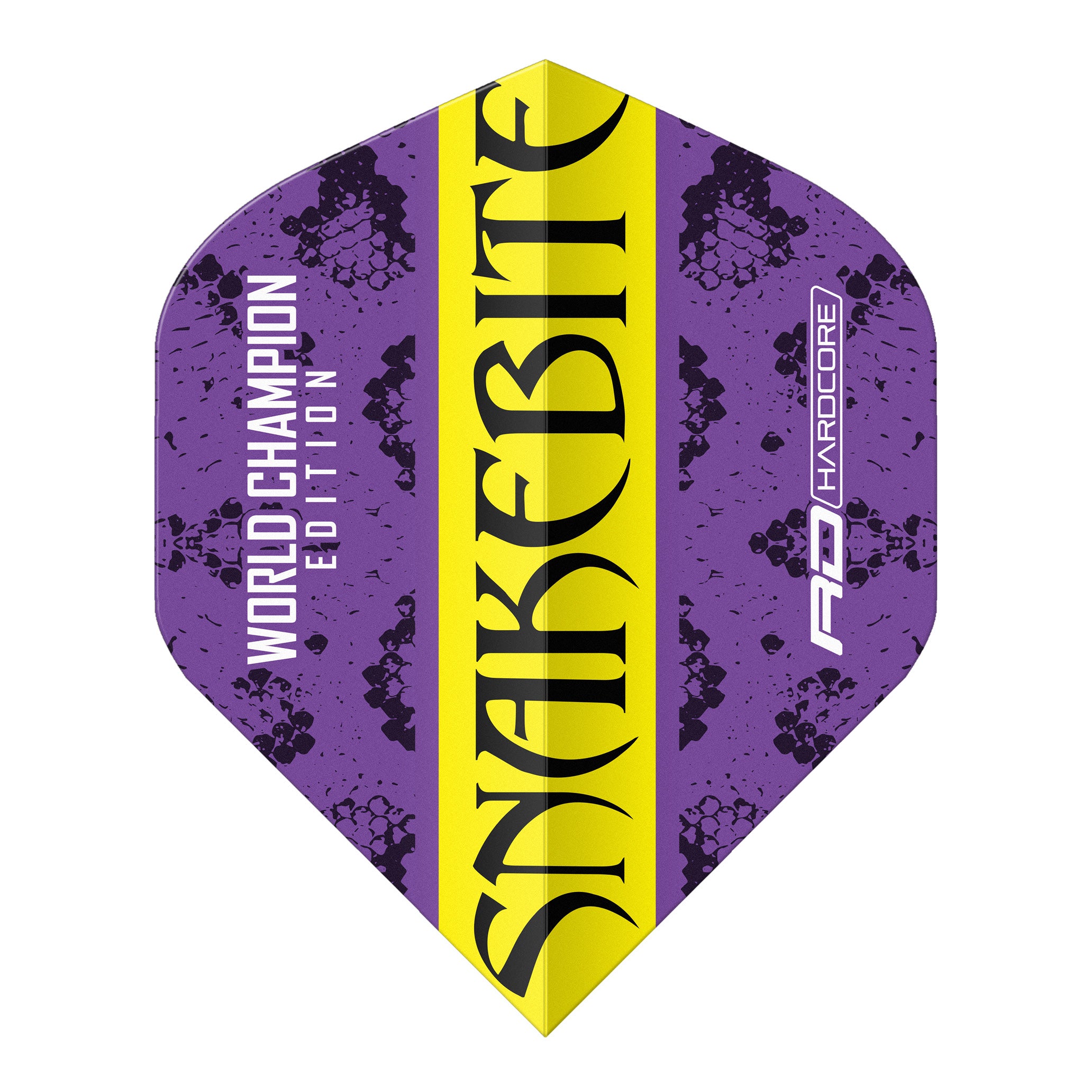 Peter Wright Purple & Yellow Yin Yang Standard