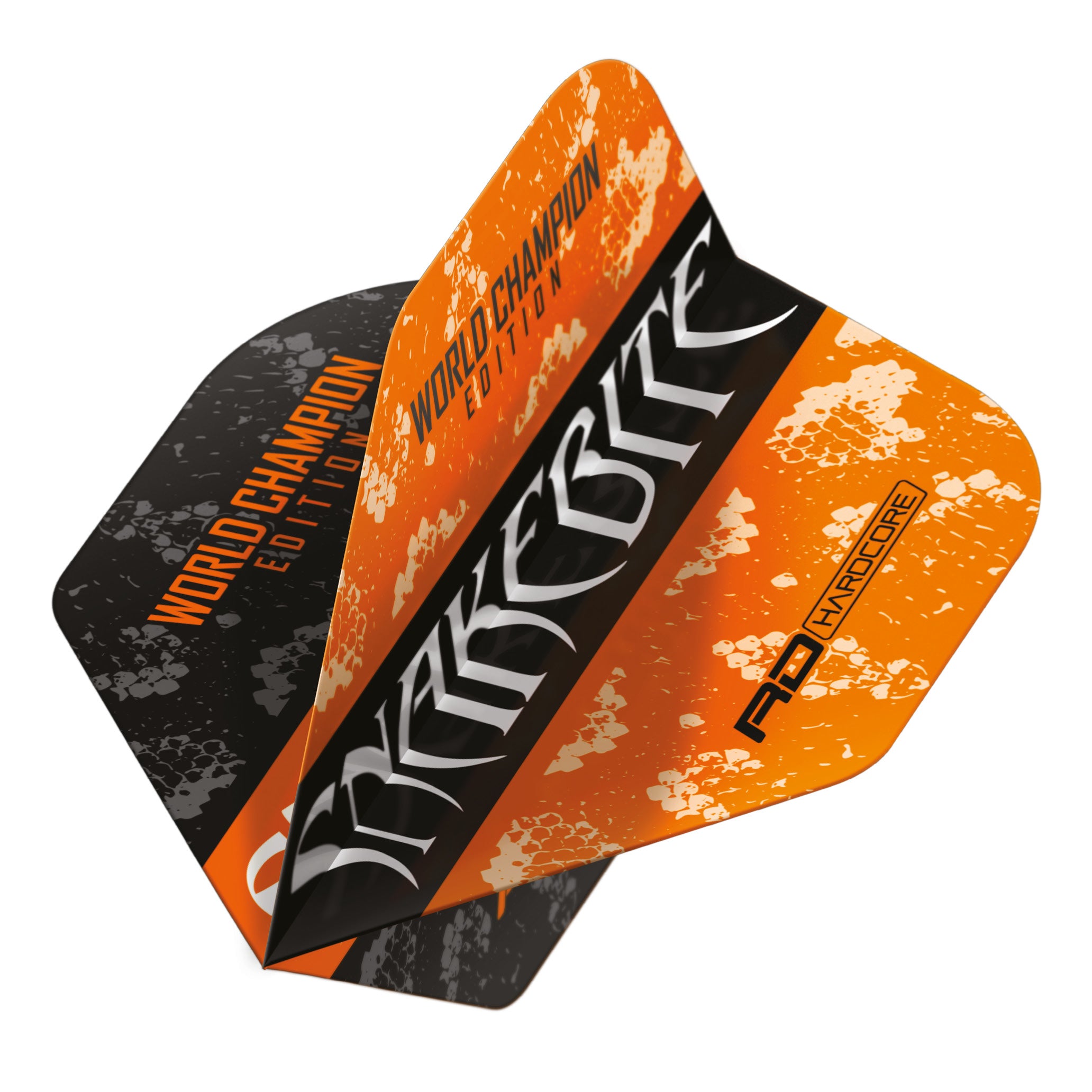 Peter Wright Orange & Black Yin Yang Standard