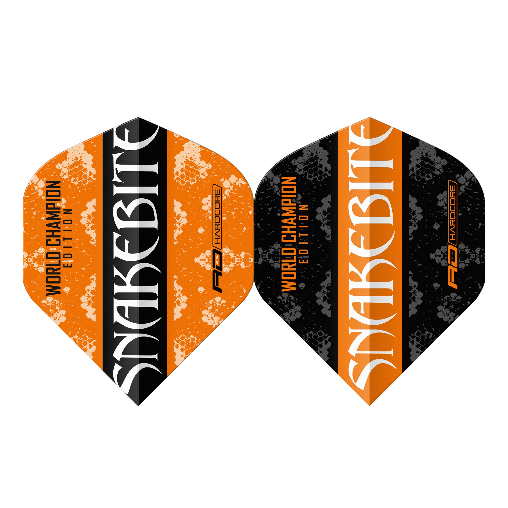 Peter Wright Orange & Black Yin Yang Standard