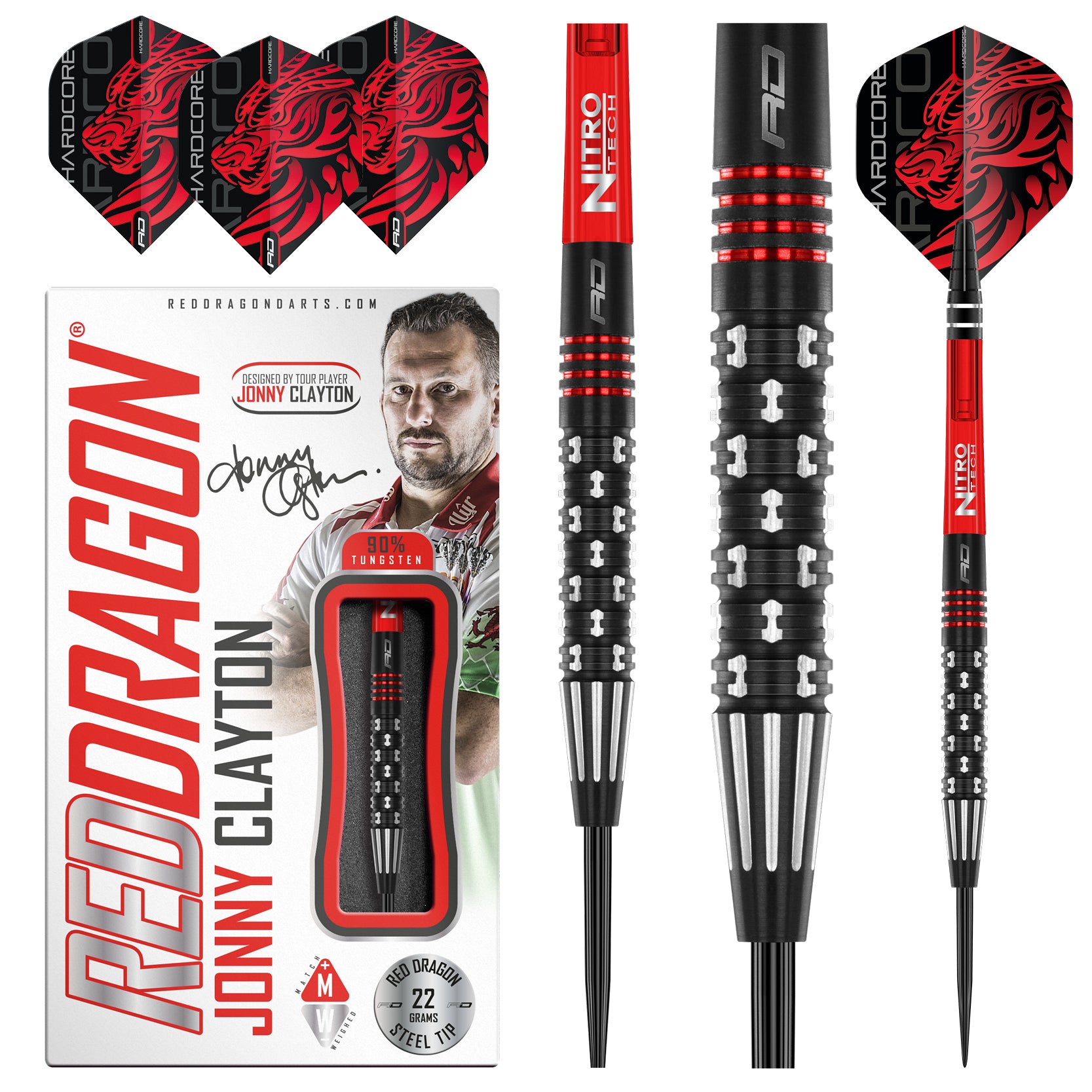 Jonny Clayton Premier League SE Darts Red Dragon Darts