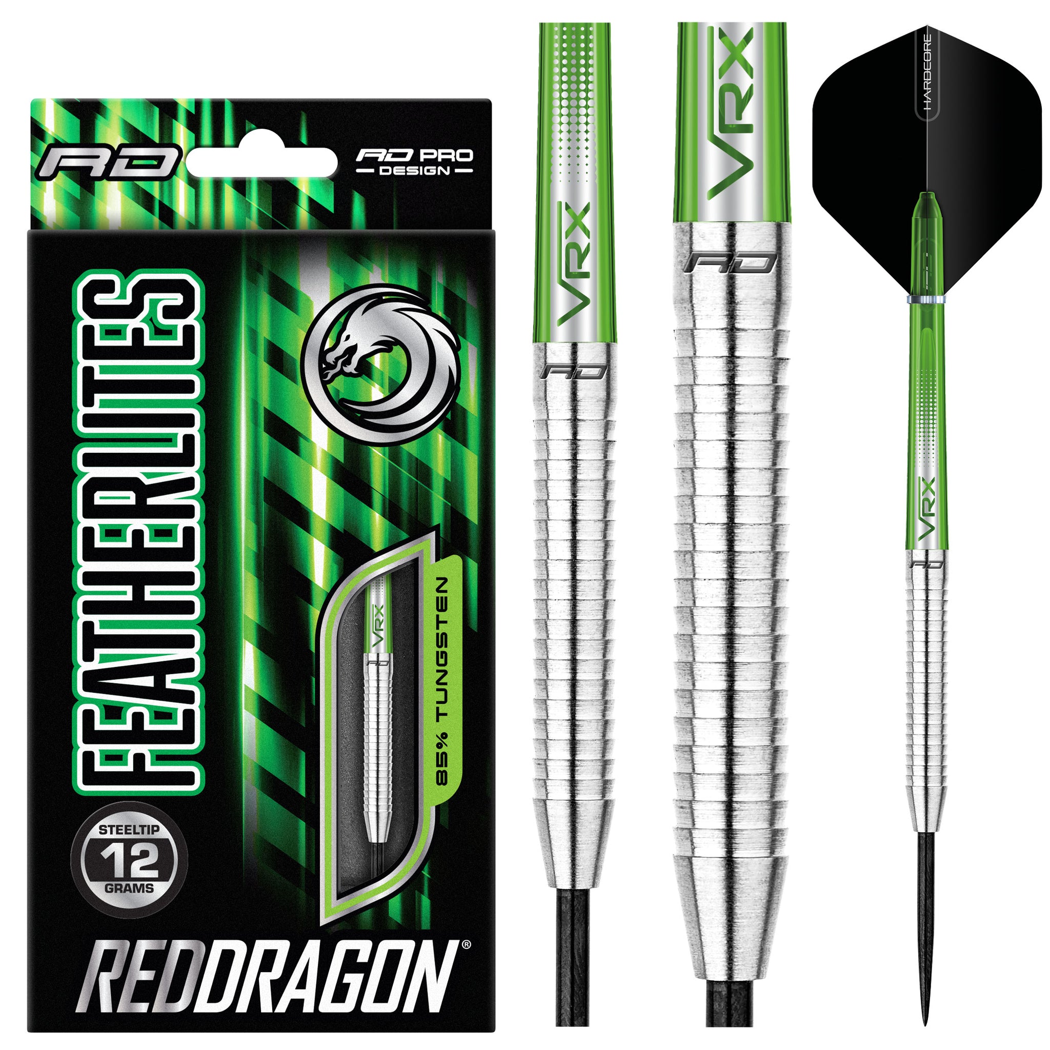 Featherlite 2 Darts Red Dragon Darts