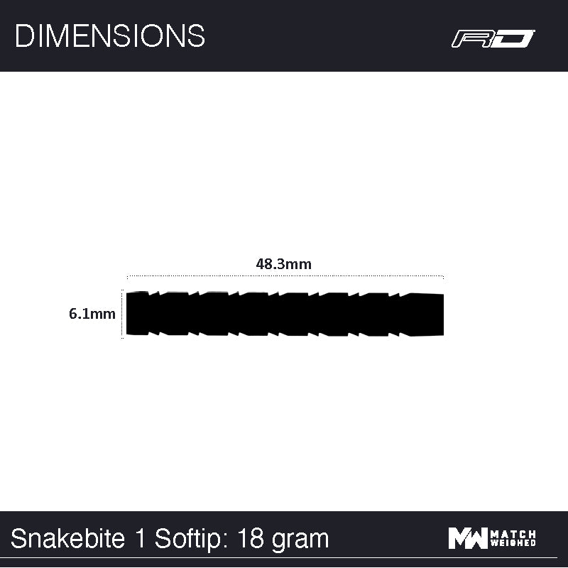 RDD1571_Peter Wright Snakebite 1 - 18g Softip - Image 7