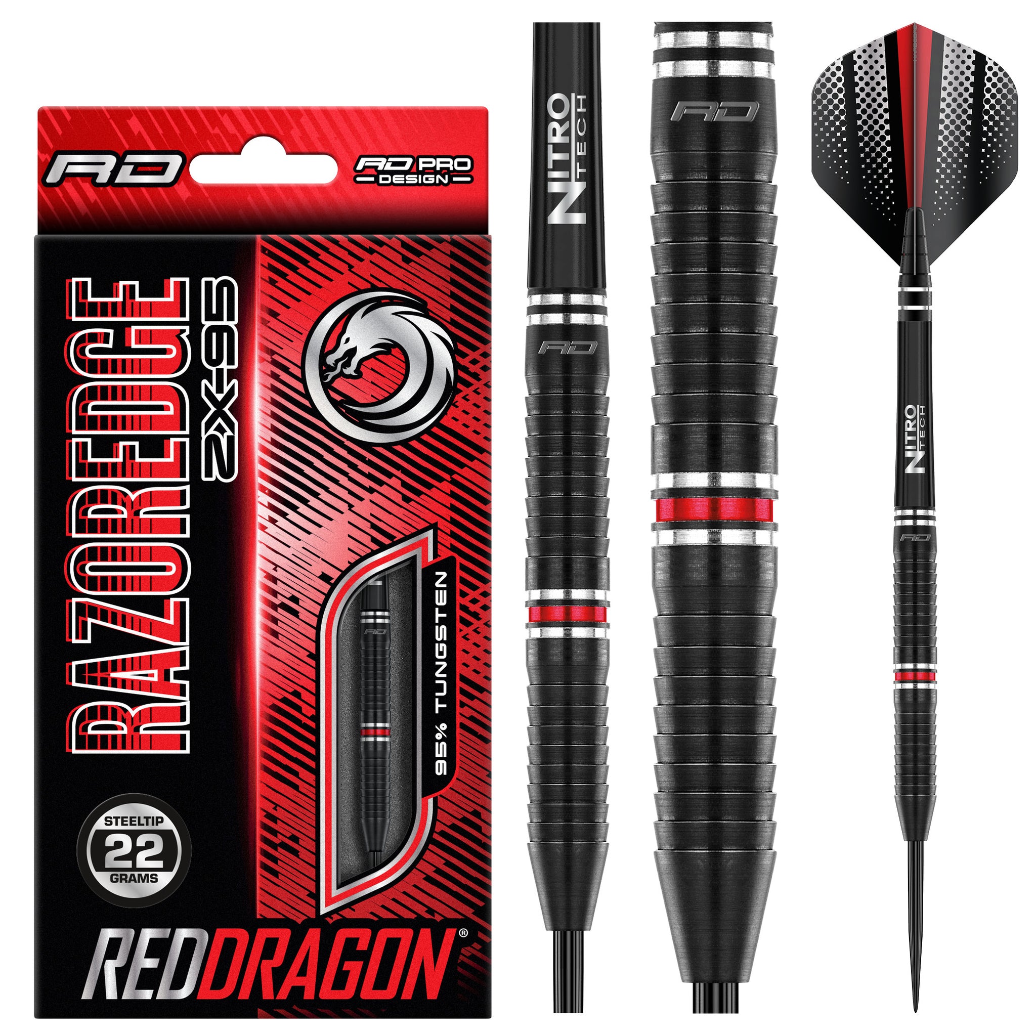 Razor Edge ZX95 Darts Red Dragon Darts